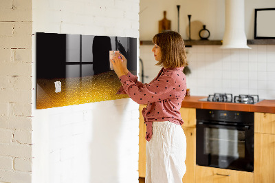 Magnetic marker board Orange juice