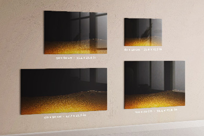 Magnetic marker board Orange juice