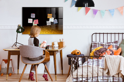 Magnetic marker board Orange juice