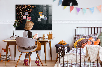 Magnetic dry erase board Coffee beans