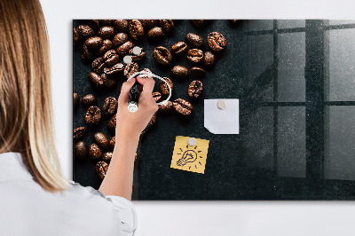 Magnetic dry erase board Coffee beans