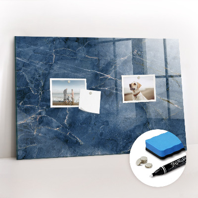 Magnetic marker board Elegant marble