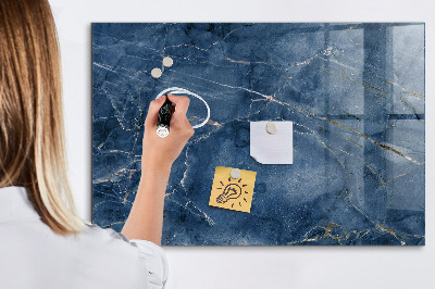 Magnetic marker board Elegant marble