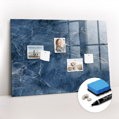 Magnetic marker board Elegant marble