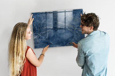 Magnetic marker board Elegant marble