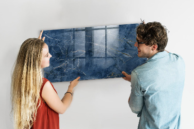 Magnetic marker board Elegant marble