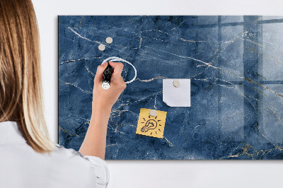 Magnetic marker board Elegant marble