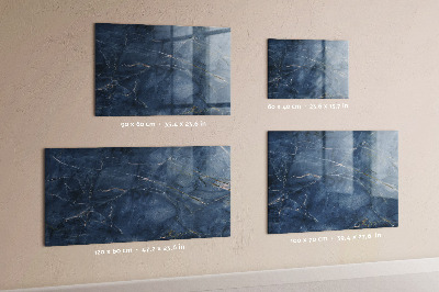 Magnetic marker board Elegant marble