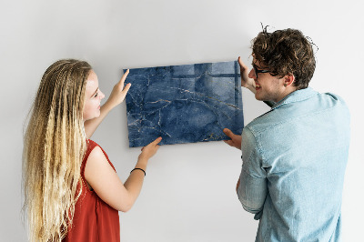 Magnetic marker board Elegant marble