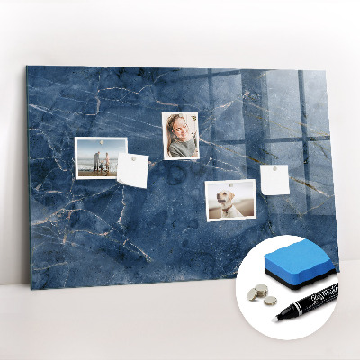 Magnetic marker board Elegant marble