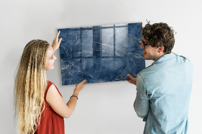 Magnetic marker board Elegant marble