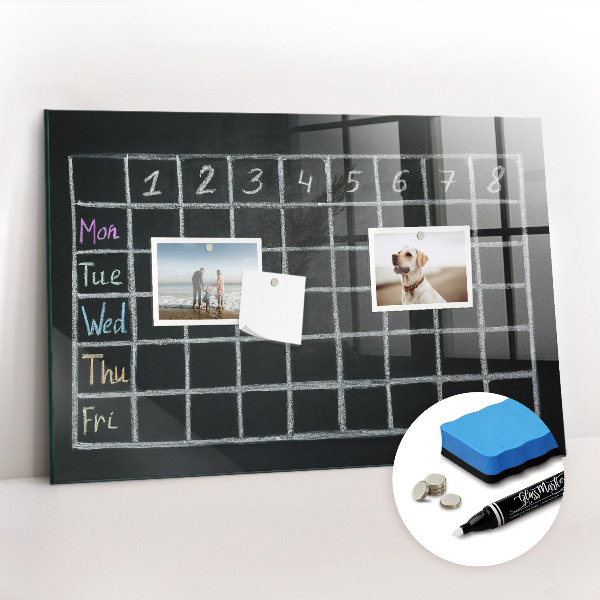 Magnetic board Lesson plan