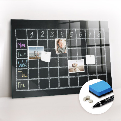 Magnetic marker board Lesson plan