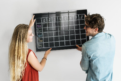 Magnetic marker board Lesson plan