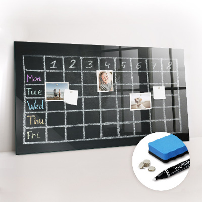 Magnetic marker board Lesson plan