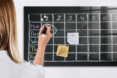 Magnetic marker board Lesson plan