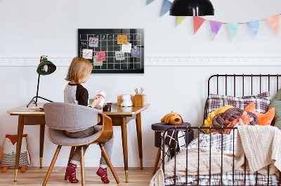 Magnetic marker board Lesson plan