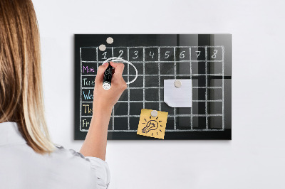 Magnetic marker board Lesson plan