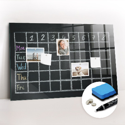 Magnetic marker board Lesson plan