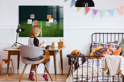 Magnetic marker board Football field