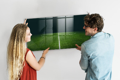 Magnetic marker board Football field