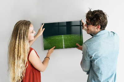 Magnetic marker board Football field
