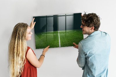 Magnetic marker board Football field