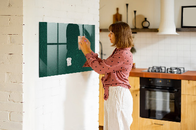 Magnetic dry erase board Leaf pattern