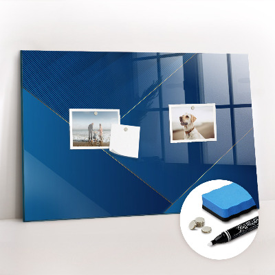 Magnetic marker board Ornamental abstraction