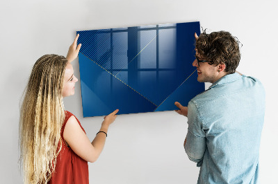 Magnetic marker board Ornamental abstraction