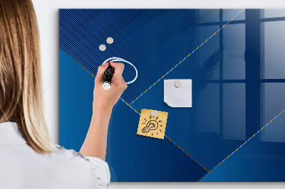 Magnetic marker board Ornamental abstraction