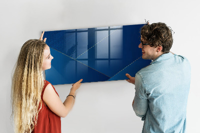 Magnetic marker board Ornamental abstraction