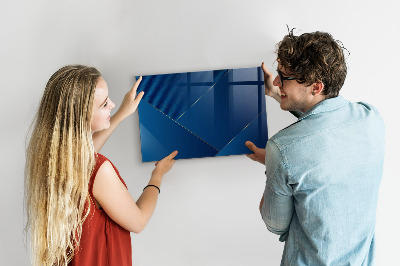Magnetic marker board Ornamental abstraction