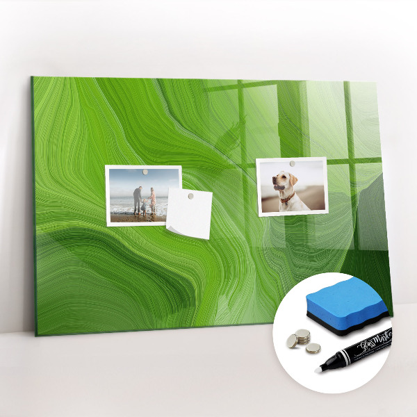 Magnetic marker board Modern waves