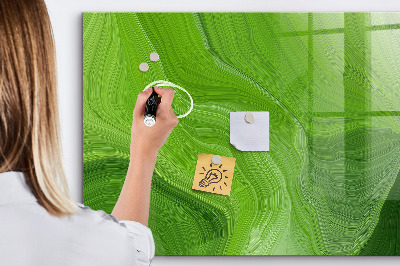 Magnetic marker board Modern waves
