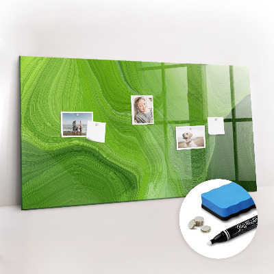 Magnetic board with magnets Modern waves