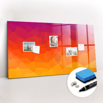 Magnetic dry erase board Sunrise