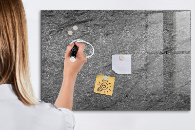 Magnetic dry erase board Volcanic rock