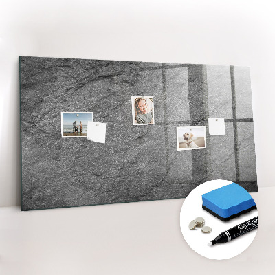 Magnetic dry erase board Volcanic rock