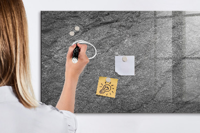 Magnetic dry erase board Volcanic rock