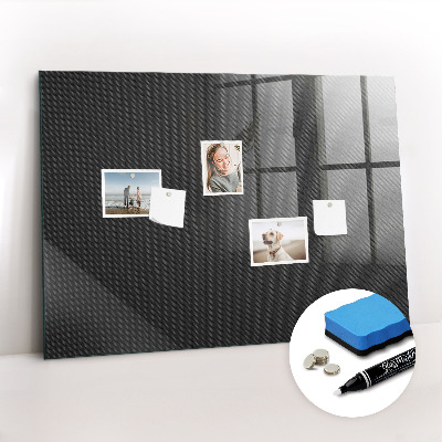 Magnetic dry erase board Dark abstract