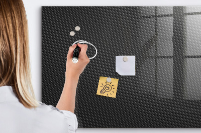 Magnetic dry erase board Dark abstract