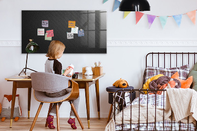 Magnetic dry erase board Dark abstract