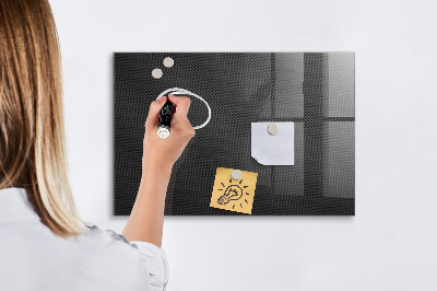 Magnetic dry erase board Dark abstract