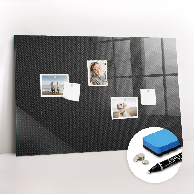 Magnetic dry erase board Dark abstract