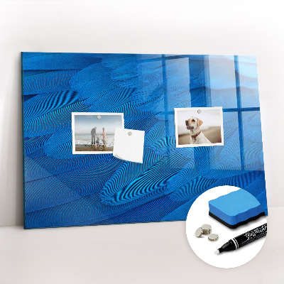 Magnetic marker board Bird feather