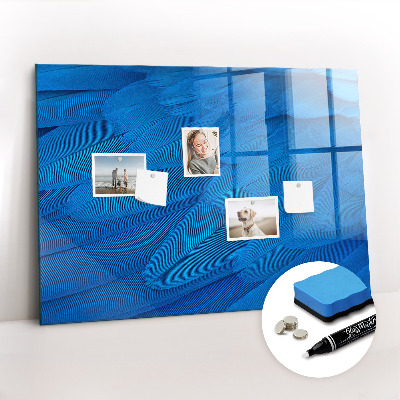 Magnetic marker board Bird feather