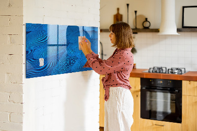 Magnetic marker board Bird feather