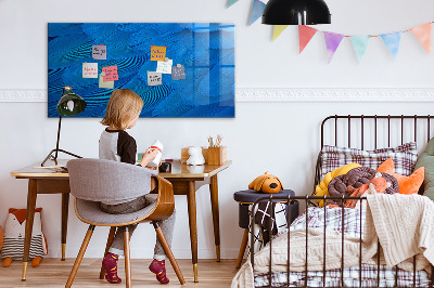 Magnetic marker board Bird feather