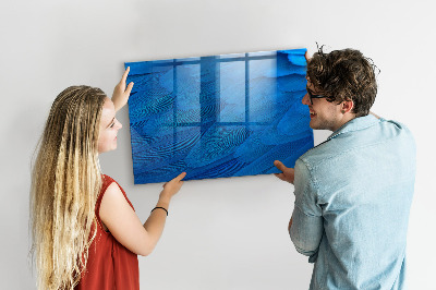 Magnetic marker board Bird feather
